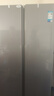美的607pro升级款双开门对开家用电冰箱一级能效大容量风冷无霜节能变频BCD-607WKPM(E) 星辰砂 实拍图