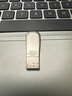 闪迪（SanDisk）128GB USB3.2 U盘 CZ74 读速高达400MB/s 金属高速u盘 安全加密 学习办公投标大容量优盘 实拍图