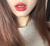 HLLR丝绒哑光口红适合素颜的温柔显白滋润显色小支装金管女士口红唇膏 04#微醺酒红 实拍图
