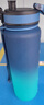 京东京造运动水杯  tritan水杯运动水壶大容量外出方便携带 黑白渐变1L 实拍图