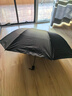 【全网爆款】手动UV折叠雨伞男女晴雨伞两用防晒遮阳黑胶伞 【手动款】黑色UV 实拍图