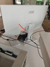 AOC电脑一体台式主机27英寸AI智能高清学习家用办公整机（高频率 G6400 16G 512GSSD 键鼠 WiFi ) 实拍图