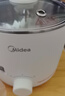 美的（Midea）电煮锅 宿舍小锅 不锈钢小电锅 学生寝室一体泡面火锅 多功能电热锅 0涂层小型1-2人用 XZE1611 实拍图