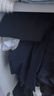探拓（TECTOP）抓绒衣 保暖抓绒衣立领半开衫抓绒衣 033 男款黑色 3XL 实拍图