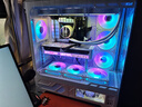 瓦尔基里（VALKYRIE）VK03 WHITE 白色 ATX 游戏电脑台式机箱 支持360水冷 6.2吋触摸屏 270°海景房 实拍图