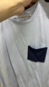 京东京造纯棉睡衣男士夏季短袖短裤套装10A抗菌26新款情侣家居服蓝色L 实拍图