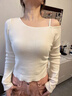 FitonTon无肩带抹胸防滑文胸薄款透气粉底液隐形收副乳聚拢内衣女夏季裹胸 实拍图
