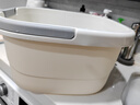 五月花泡脚桶加深21cm*1只装手提洗脚盆养生家用便携按摩免安装 实拍图