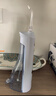 博皓（prooral）冲牙器5025Plus手持立式洗牙器带数显水牙线成人洁牙器便携牙齿冲洗器 价保618 天空蓝270ml 实拍图