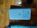 小米（MI）【3C认证】自带线充电宝20000 67W 浅蓝色可上飞机/火车 可充手机平板笔记本iPhone 实拍图