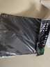 灵蛇（LINGSHE)鼠标垫 260*210*3mm家用办公游戏电脑桌垫  精密包边防滑  可水洗  黑色 实拍图
