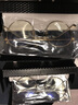 蔡司（ZEISS）镜片近视眼镜男变色防蓝光专业可配度数平光超轻钛架大脸眼睛框女 大框圆框 黑色 单镜框（送0度防蓝光）支持试戴 实拍图