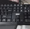 宏碁（acer）键鼠套装 有线键盘鼠标 商务办公键鼠套 防泼洒 全尺寸 USB笔记本台式机通用 OAK-030 实拍图