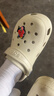 卡骆驰（CROCS）檀健次同款经典洞洞鞋轻便百搭女沙滩鞋包头拖鞋男鞋|10001 骨白色-2Y2(含智必星) 36 /37(220mm) 实拍图