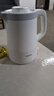 东芝（TOSHIBA）【保价618】电热水壶 316L不锈钢母婴级食品级家用1.5L保温开水烧水壶双层防烫安全倾倒防漏水 1.5L 【水物语丨白色】 实拍图