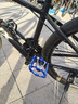 西骑者（WestBiking）三培林自行车脚踏板铝合金山地车通用轴承脚蹬公路单车配件 蓝色 实拍图