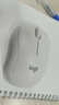 罗技（Logitech）M221 轻音鼠标 无线鼠标 办公鼠标 对称鼠标 带无线微型接收器 米白色 实拍图