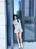 CAMILA KSENIA半拖鞋女2026新款休闲夏季增高厚底包头半拖鞋一脚蹬爆款懒人女鞋 米色 38 晒单实拍图