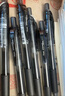 派通（Pentel ）BLN105按动黑色中性笔高颜值0.5mm签字笔商务学生速干水笔水性笔文具  3黑1红1蓝5支装 实拍图