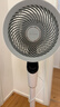 艾美特（AIRMATE）【天鹅MAX】空气循环扇直流变频家用大风力电风扇卧室轻音一级能效负离子净化语音落地扇 SRDI151 实拍图