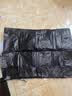 利得平口垃圾袋黑色80*100cm50只双面2.8丝物业加厚特大号垃圾袋 实拍图