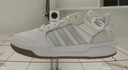 adidas ENTRAP美式校园风运动少年感复古篮球风板鞋男女阿迪达斯 白色/暗银金属/树脂黄   38 晒单实拍图