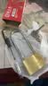 梅花（BLOSSOM）铜挂锁 u型锁 防水防锈长梁门锁 车厢柜门锁55MM BC076L 实拍图