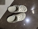 卡骆驰（CROCS）檀健次同款经典洞洞鞋轻便百搭女沙滩鞋包头拖鞋男鞋|10001 骨白色-2Y2(含智必星) 43 (270mm) 实拍图