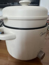 美的（Midea）电煮锅 泡面火锅宿舍小电锅 电蒸锅 多功能家用电热锅 2.6L蒸煮一体 小型2-3人用 配带蒸笼XZE2076 实拍图