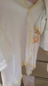 童泰婴儿连体衣新生儿衣服四季0-6月初生宝宝哈衣爬服纯棉内衣2件装 黄色小熊 （四季款） 66cm (建议3-6个月身高60-68cm) 实拍图