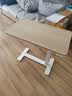 宜家（IKEA）BOLLSIDAN波席当移动床边桌升降桌简易电脑桌家用懒人桌 笔记本电脑支架白色/橡木纹 实拍图