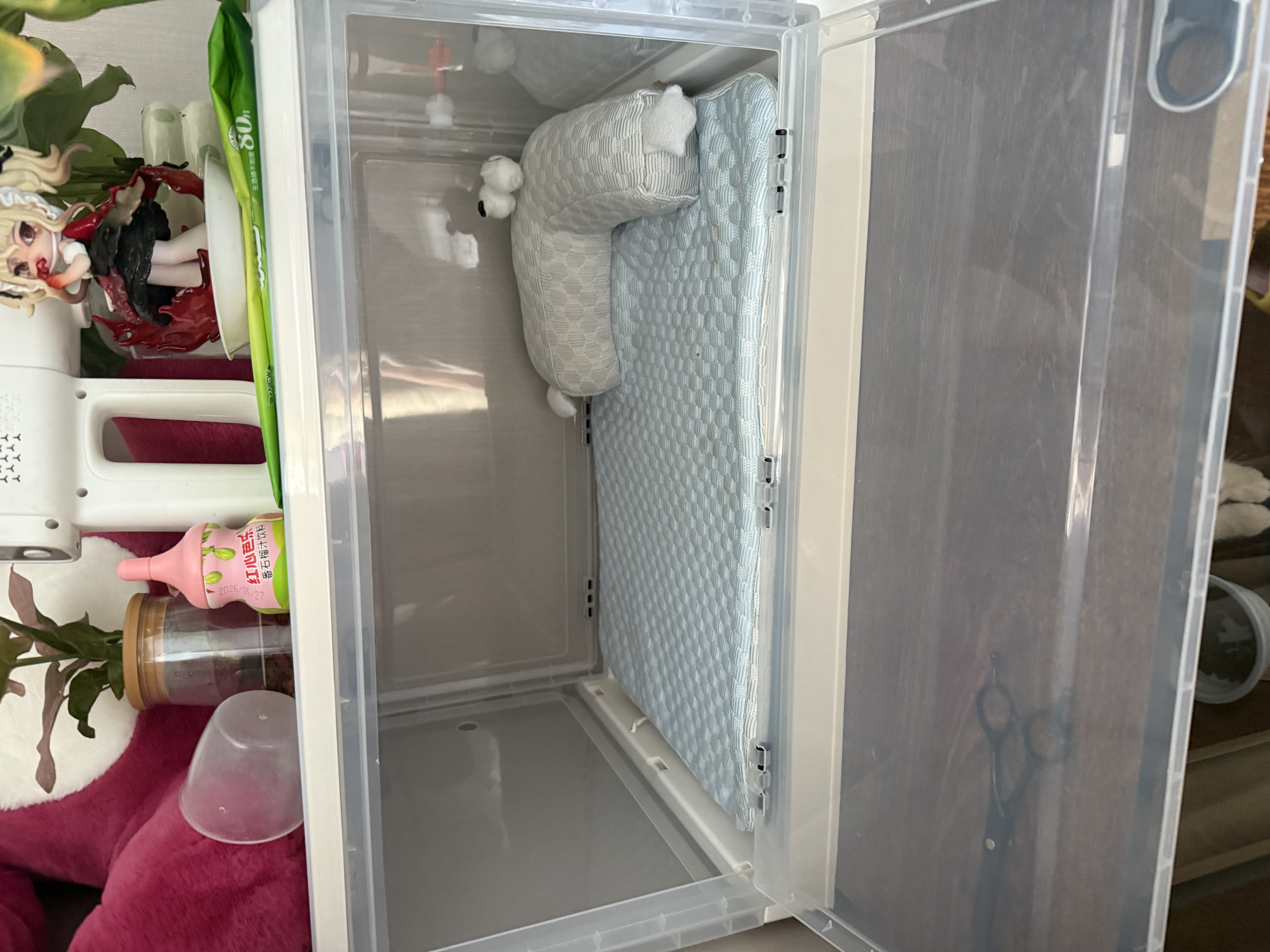 康来氧宠物制氧机猫咪狗狗专用吸氧仓吸氧机家用舱便携氧气机雾化一体机 【性能升级款】宠物制氧机+吸氧舱套装 实拍图