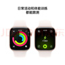 Apple/苹果 Watch S11 智能手表GPS款42毫米玫瑰金色铝金属表壳淡桃粉色运动型表带M/L MEUP4CH/B 实拍图