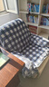 雅鹿·自由自在A类毛毯子床单午睡毛巾被子午休毯春夏单双人空调毯灰格150*200cm 实拍图