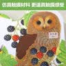 亮丽精美触摸书系列—小猫头鹰奥奇 0-2岁幼儿启蒙绘本 乐乐趣童书 低幼认知仿真触感触摸书省钱卡   早教启蒙 实拍图