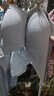 优衣库女装无钢圈文胸/软支撑弹嘟嘟柔托BRA 479194 482667 479194/61水蓝色 L 推荐E70 C75 D75 E75 B80 C80 实拍图