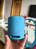 索尼（SONY）SRS-XB100 无线蓝牙音箱 迷你便携音响户外低音炮 重低音16小时续航IP67防水防尘礼物送男女友学生 粉蓝色 实拍图
