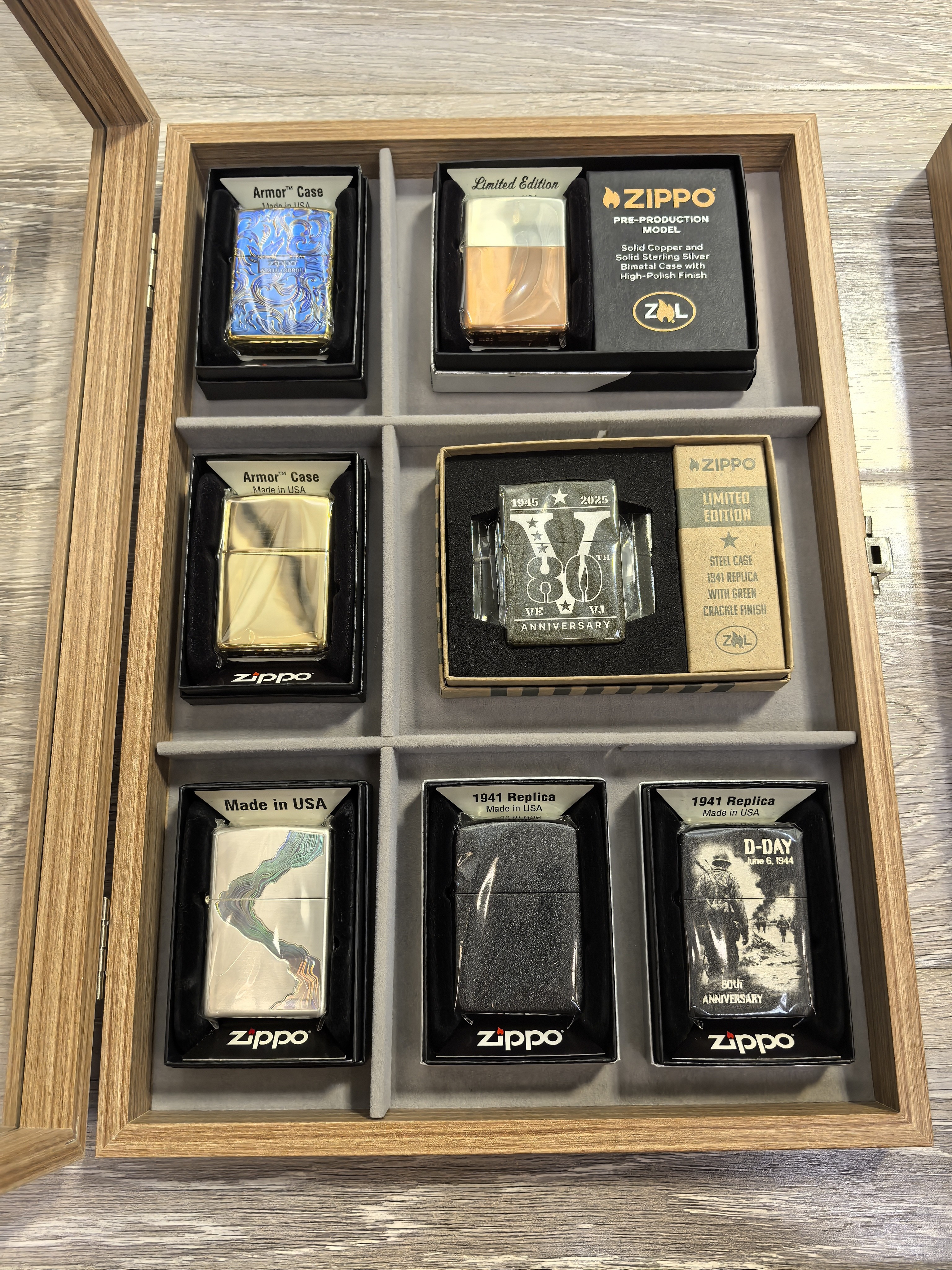 ZIPPO打火机之宝防风煤油 铜厚壳镜子-厚壳 生日礼物男送老公 含油套装 实拍图