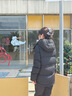 波司登冬羽绒服女士修身短款休闲加厚脱卸帽立领休闲百搭外套 实拍图