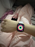 Apple/苹果 Watch S11 智能手表GPS款46毫米玫瑰金色铝金属表壳淡桃粉色运动型表带S/M MEVT4CH/B 实拍图