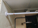 卡贝（cobbe）免打孔伸缩晾衣杆阳台横杆晾衣架衣柜杆挂衣杆浴帘杆撑杆90-155 实拍图
