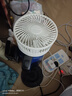伸缩折叠小风扇家用静音型办公台式USB桌面宿舍大风力无线夏台面落地两用折叠电风扇 【直插无调档开关】随机颜色 实拍图