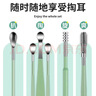 易简（yijan）掏耳朵神器挖耳勺工具套装便携挖耳朵螺旋耳扒勺扣不锈钢6件套 实拍图