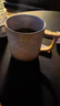 京东京造 故宴窑变 茶杯陶瓷杯茶水分离杯礼盒装【陶瓷茶漏】 阳夕红400ML 实拍图