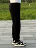 安踏束脚裤丨黑色针织运动长裤女新款宽松休闲跑步百搭束口卫裤子 实拍图