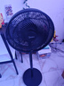 美的（Midea）【超级单品】七叶轻音立式电风扇家用柔风落地扇台式桌面小型风扇大风量节能摇头宿舍电扇 SAF30AB 实拍图