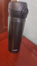 膳魔师（THERMOS）保温杯316L不锈钢大容量水杯儿童男女情侣杯子生日礼物团购 【热卖推荐】SPlus黑色 500ml 实拍图