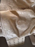 千奈美内衣女大胸显小薄款无痕无钢圈全罩杯收副乳文胸 梨花白 L 实拍图