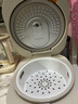 美的（Midea）【价保618】小碧玉电饭煲小型2-3人3升0氟有钛陶瓷白玉内胆家用电饭锅煮粥智能预约多功能锅RE360 实拍图