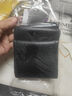 安牛 手缝方向盘套真皮头层牛皮汽车把套防滑皮套四季通用型透气吸汗 头层牛皮黑色黑线打孔 实拍图